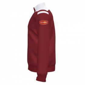 Armagh Hockey Club Championship 6 Mens Quarter Zip Burgundy/White